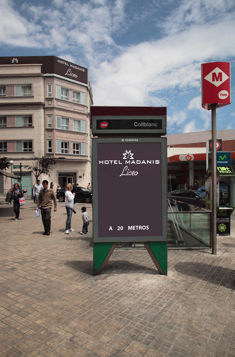 הוספיטלט דה יוברגאט Hotel Madanis Liceo מראה חיצוני תמונה
